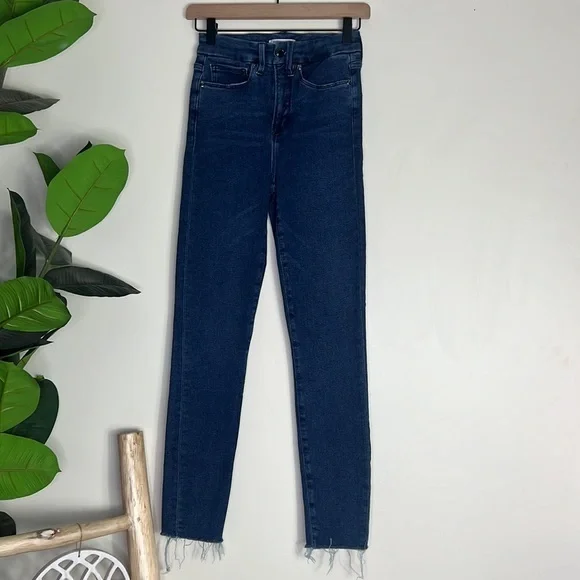 Good‎ American Good Waist Jeans Size 0/25 - Picture 3 of 12